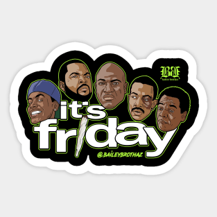 Its friday Sticker